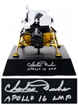 Apollo 16 Astronaut Charlie Duke Signed Lunar Module Model